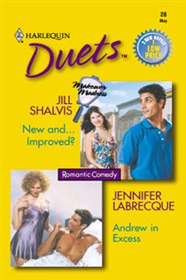 Book cover: New And...Improved? & Andrew in Excess, by Jill Shalvis (preview)
