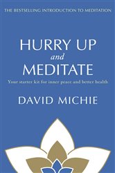 Book cover: Hurry Up and Meditate, by David Michie (preview)
