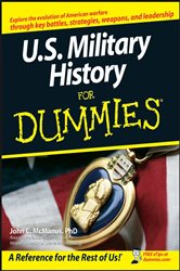 Book cover: U.S. Military History For Dummies, by John C. McManus (preview)