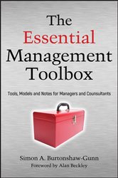 Book cover: The Essential Management Toolbox, by Simon Burtonshaw-Gunn (preview)