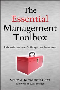 Book cover: The Essential Management Toolbox, by Simon Burtonshaw-Gunn (preview)
