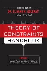 Book cover: Theory of Constraints Handbook, by James F. Cox (preview)