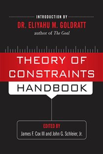 Book cover: Theory of Constraints Handbook, by James F. Cox (preview)