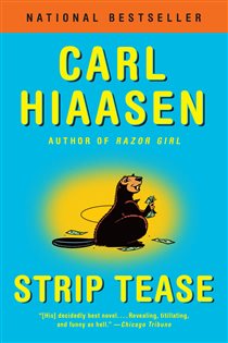 Book cover: Strip Tease, by Carl Hiaasen (preview)