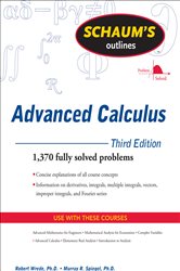 Book cover: Schaum's Outline of Advanced Calculus, Third Edition, by Robert C. Wrede (preview)