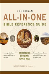 Book cover: Zondervan All-in-One Bible Reference Guide, by Kevin Green (preview)