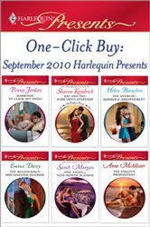 Book cover: One-Click Buy: September 2010 Harlequin Presents, by Penny Jordan (preview)