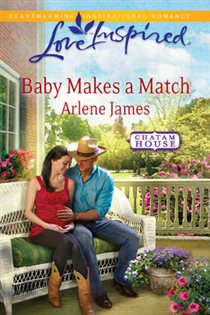 Book cover: Baby Makes a Match (Book 3 of Chatam House) by Arlene James (preview)