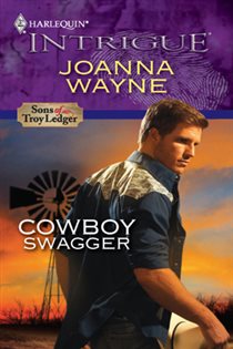 Book cover: Cowboy Swagger (Book 1 of Sons of Troy Ledger) by Joanna Wayne (preview)