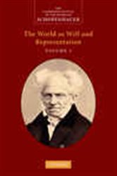 Book cover: Schopenhauer: 'The World as Will and Representation': Volume 1, edited by Judith Norman (preview)