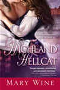 Book cover: Highland Hellcat (Book 2 of Hot Highlanders) by Mary Wine (preview)