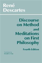 Book cover: Discourse on Method and Meditations on First Philosophy, by René Descartes (preview)