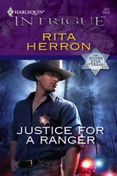 Book cover: Justice for a Ranger (Book 4 of The Silver Star of Texas) by Rita Herron (preview)