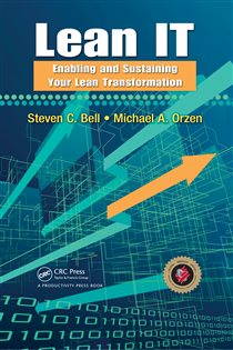 Book cover: Lean IT, by Steven C Bell (preview)