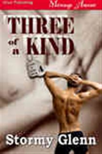Book cover: Three of a Kind, by Stormy Glenn (preview)