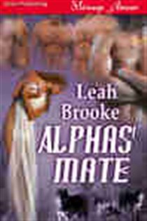 Book cover: Alphas' Mate, by Leah Brooke (preview)