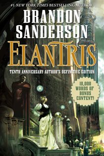 Book cover: Elantris, by Brandon Sanderson (preview)