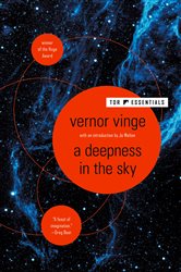 Book cover: A Deepness in the Sky (Book 2 of Zones of Thought) by Vernor Vinge (preview)