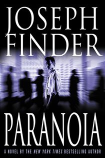 Book cover: Paranoia, by Joseph Finder (preview)