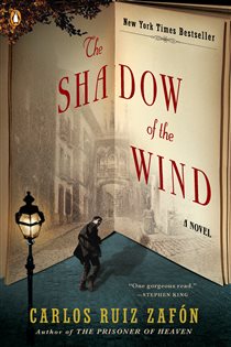 Book cover: The Shadow of the Wind, by Carlos Ruiz Zafon (preview)