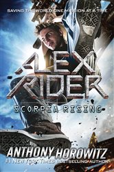 Book cover: Scorpia Rising (Book 9 of Alex Rider) by Anthony Horowitz (preview)