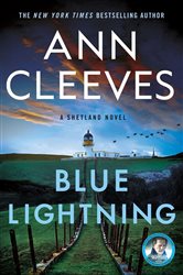 Book cover: Blue Lightning (Book 4 of Shetland Island Mysteries) by Ann Cleeves (preview)
