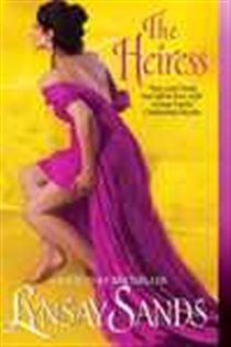 Book cover: The Heiress (Book 2 of The Madison Sisters) by Lynsay Sands (preview)