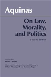 Book cover: On Law, Morality, and Politics, by Thomas Aquinas (preview)