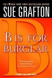 Book cover: "B" is for Burglar (Book 2 of Kinsey Millhone Alphabet Mysteries) by Sue Grafton (preview)