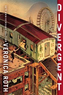 Book cover: Divergent (Book 1 of Divergent Series) by Veronica Roth (preview)