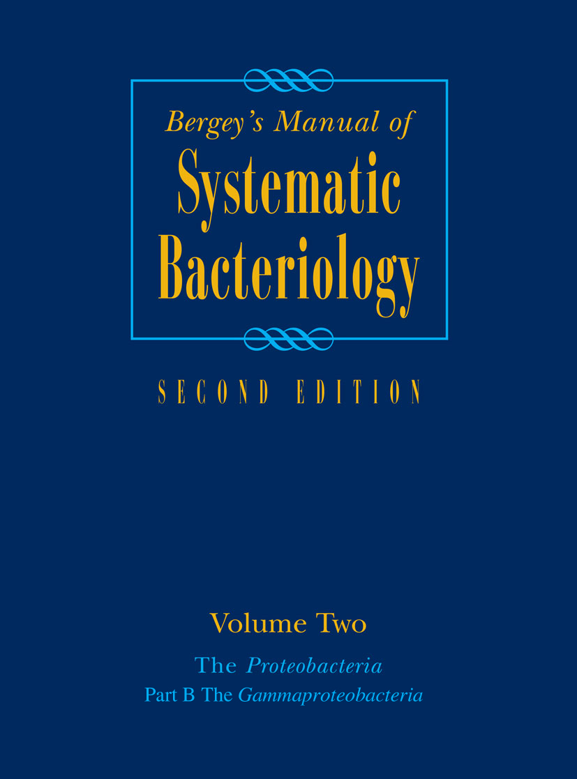 Bergey's Manual® Of Systematic Bacteriology (2nd Ed.)