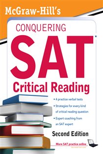 Book cover: McGraw-Hill's Conquering SAT Critical Reading, by Nicholas Falletta (preview)