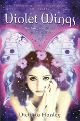 Book cover: Violet Wings, by Victoria Hanley (preview)