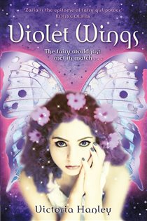 Book cover: Violet Wings, by Victoria Hanley (preview)