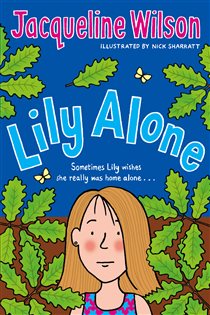 Book cover: Lily Alone, by Jacqueline Wilson (preview)