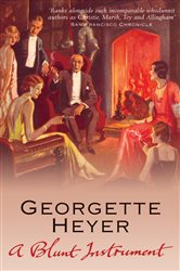 Book cover: A Blunt Instrument, by Georgette Heyer (preview)