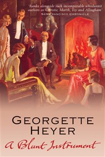 Book cover: A Blunt Instrument, by Georgette Heyer (preview)