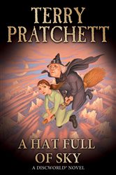 Book cover: A Hat Full of Sky, by Terry Pratchett (preview)