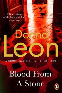 Book cover: Blood From A Stone, by Donna Leon (preview)