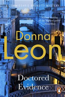 Book cover: Doctored Evidence, by Donna Leon (preview)