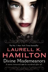 Book cover: Divine Misdemeanors (Book 8 of Merry Gentry) by Laurell K Hamilton (preview)