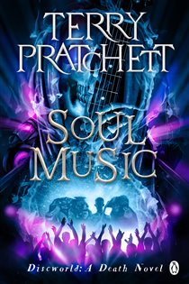 Book cover: Soul Music, by Terry Pratchett (preview)