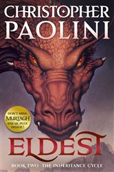 Book cover: Eldest, by Christopher Paolini (preview)