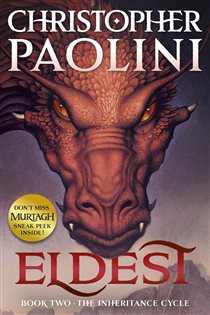 Book cover: Eldest, by Christopher Paolini (preview)