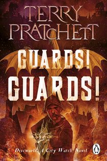Book cover: Guards! Guards!, by Terry Pratchett (preview)