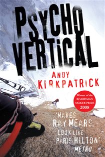 Book cover: Psychovertical, by Andy Kirkpatrick (preview)