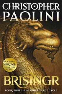 Book cover: Brisingr, by Christopher Paolini (preview)