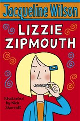 Book cover: Lizzie Zipmouth, by Jacqueline Wilson (preview)