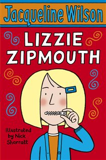 Book cover: Lizzie Zipmouth, by Jacqueline Wilson (preview)