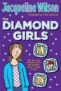 Book cover: The Diamond Girls, by Jacqueline Wilson (preview)